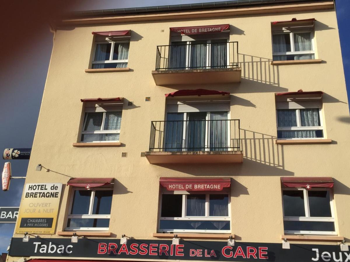 Hotel De Bretagne Fougeres Exterior foto